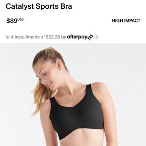 Knix Catalyst Sports Bra Size 7+ (Fits 38E, 36F, 38F)